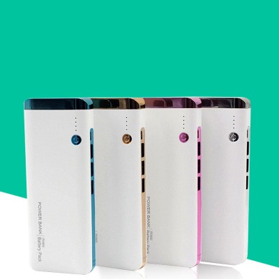 Power Bank Portable Ultra-thin Polymer Powerbank battery power-bank 20000mah With LED Light for Mobile Phone